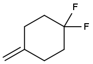 1,1-difluoro-4-methylenecyclohexane 구조식 이미지