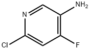 3-pyridinamine, 6-chloro-4-fluoro- Structure