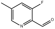 3-fluoro-5-methylpicolinaldehyde Structure