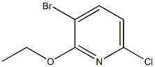 3-Bromo-6-chloro-2-ethoxypyridine Structure