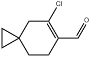 5-chloro-Spiro[2.5]oct-5-ene-6-carboxaldehyde 구조식 이미지