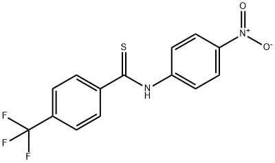N-(4-Nitrophenyl)-4-(trifluoromethyl)benzothioamide Structure