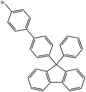 9-[4-(4-Bromophenyl)phenyl]-9-phenyl-9H-fluorene Structure