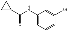 N-(3-Sulfanylphenyl)cyclopropanecarboxamide Structure