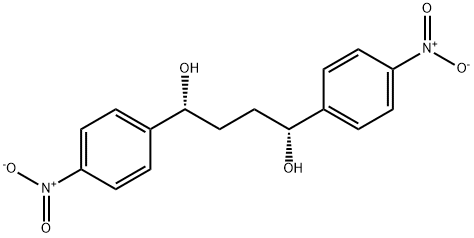 (1R,4R)-1,4-bis(4-nitrophenyl)butane-1,4-diol 구조식 이미지