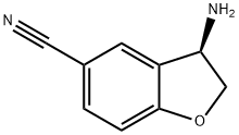 (3R)-3-AMINO-2,3-DIHYDROBENZO[B]FURAN-5-CARBONITRILE 구조식 이미지