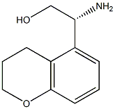 (2R)-2-AMINO-2-CHROMAN-5-YLETHAN-1-OL 구조식 이미지