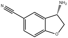(3S)-3-AMINO-2,3-DIHYDROBENZO[B]FURAN-5-CARBONITRILE Structure