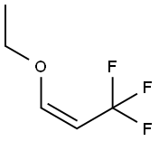 Ethyl (Z)-3,3,3-trifluoropropenyl ether Structure