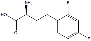 2,4-Difluoro-L-homophenylalanine 구조식 이미지