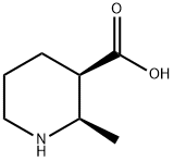 2R,3R-2-Methyl-piperidine-3-carboxylic acid Structure