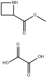 Azetidine-2-carboxylic acid methyl ester oxalate Structure