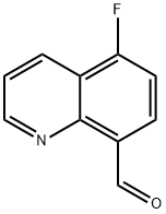 5-Fluoroquinoline-8-carbaldehyde 구조식 이미지