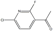 1-(6-Chloro-2-fluoropyridin-3-yl)ethanone Structure