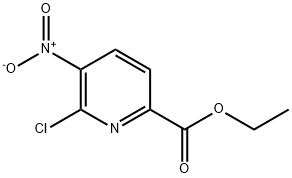 Ethyl 6-chloro-5-nitropicolinate Structure