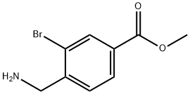 methyl 4-(aminomethyl)-3-bromobenzoate Structure