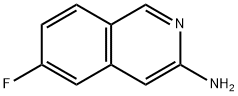 6-Fluoroisoquinolin-3-amine 구조식 이미지