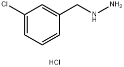 [(3-chlorophenyl)methyl]hydrazine dihydrochloride Structure