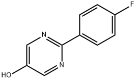 2-(4-fluorophenyl)-5-pyrimidinol 구조식 이미지
