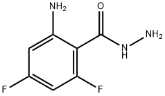 2-Amino-4,6-difluorobenzohydrazide Structure