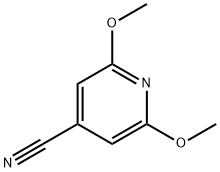 2,6-dimethoxyisonicotinonitrile Structure