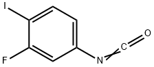 2-fluoro-1-iodo-4-isocyanatobenzene Structure