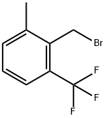 2-Methyl-6-trifluoromethylbenzyl bromide Structure