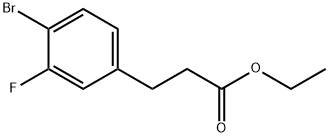 Ethyl 3-(4-Bromo-3-Fluorophenyl)Propanoate Structure