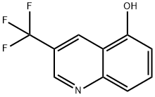 3-(trifluoromethyl)quinolin-5-ol Structure