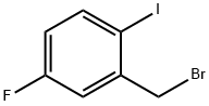 5-Fluoro-2-iodobenzylbromide97% 구조식 이미지