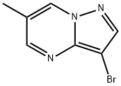 3-브로모-6-메틸피라졸로[1,5-a]피리미딘 구조식 이미지