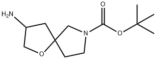 Tert-Butyl 3-Amino-1-Oxa-7-Azaspiro[4.4]Nonane-7-Carboxylate Structure