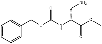 3-Amino-N-Cbz-D-alanine methyl ester HCl 구조식 이미지