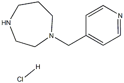 1-(Pyridin-4-Ylmethyl)-1,4-Diazepane Hydrochloride 구조식 이미지