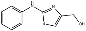 (2-Phenylamino-thiazol-4-yl)-methanol Structure