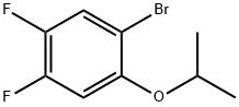 2-(2-Bromo-4,5-difluorophenoxy)propane Structure