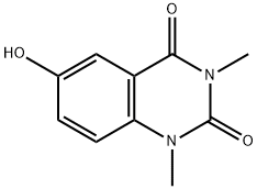 6-hydroxy-1,3-dimethyl-2,4(1H,3H)-Quinazolinedione Structure