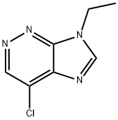 4-chloro-7-ethyl-7H-imidazo[4,5-c]pyridazine Structure