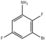 3-Bromo-2,5-difluoroaniline 구조식 이미지