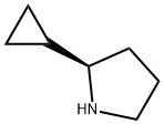 (R)-2-Cyclopropyl-pyrrolidine Structure