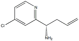 (S)-1-(4-chloropyridin-2-yl)but-3-en-1-amine Structure