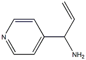1-(pyridin-4-yl)prop-2-en-1-amine Structure