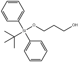 3-((Tert-Butyldiphenylsilyl)Oxy)Propan-1-Ol 구조식 이미지