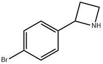 2-(4-bromophenyl)Azetidine Structure