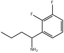 1-(2,3-DIFLUOROPHENYL)BUTYLAMINE 구조식 이미지