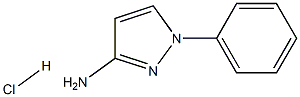 1H-Pyrazol-3-amine, 1-phenyl-, hydrochloride Structure