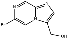 (6-Bromoimidazo[1,2-A]Pyrazin-3-Yl)Methanol Structure