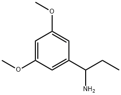 1-(3,5-DIMETHOXYPHENYL)PROPAN-1-AMINE Structure