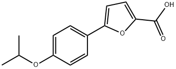 5-(4-isopropoxyphenyl)furan-2-carboxylic acid Structure