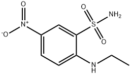 2-(ethylamino)-5-nitrobenzene-1-sulfonamide Structure